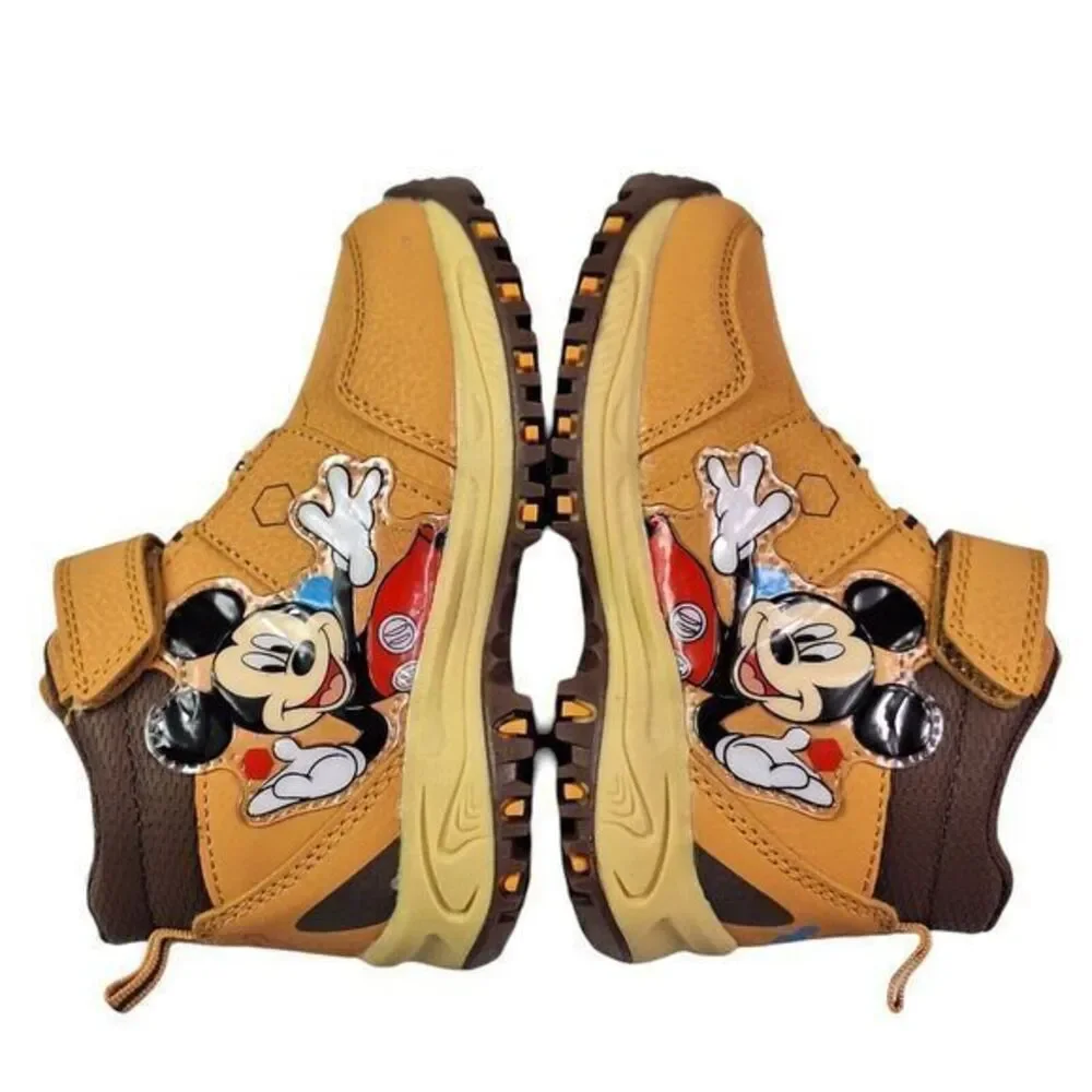 Mickey Shoes for‎ Children Size 6 (14 cen) Waterproof High Hiking Boot New